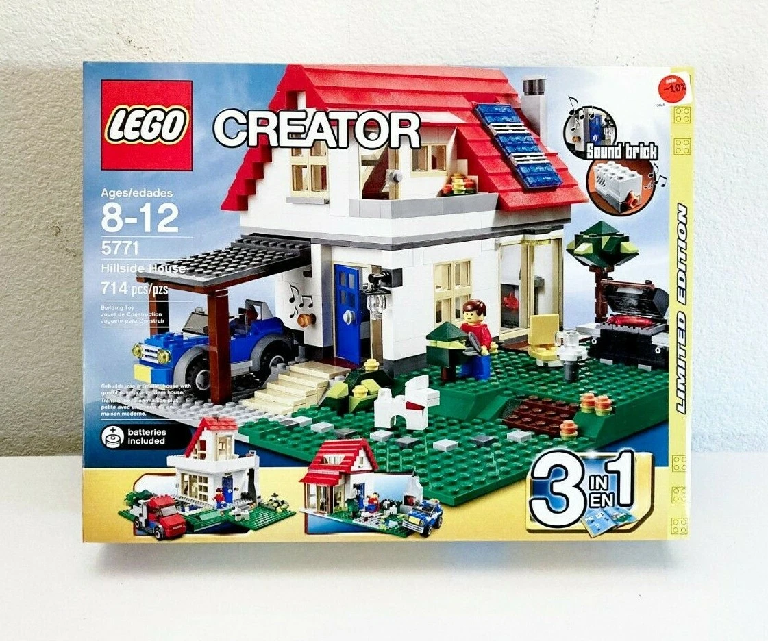 skrivning blive imponeret Begrænsning NEW Lego Creator 5771 Hillside House RETIRED SEALED Limited Edition  EXCELLENT 673419143820 | eBay