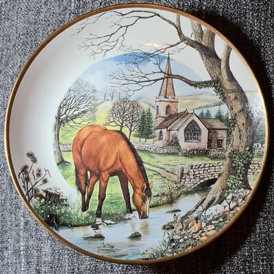Country Season of Horses Sammelteller, ''Crisp Country Morning'' Hamilton, 1990