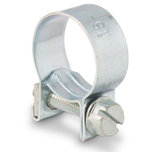 Mini Hose Clips Tuerca Y Tornillo Combustible Línea Abrazaderas Gasolina Tubo - Picture 4 of 11