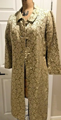 sheath dress with duster jacket