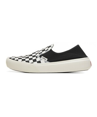 Vans Checkerboard ComfyCush One Skate Shoes Sneakers Black