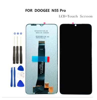 For DOOGEE N55 Pro LCD Display Screen + Touch Panel Digitizer Replacement