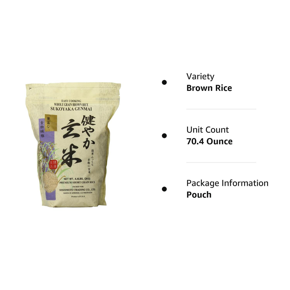 Sukoyaka Brown Rice, Genmai, 4.4Pound eBay