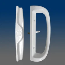 Patio Door Handle Set - PD1530WHITE
