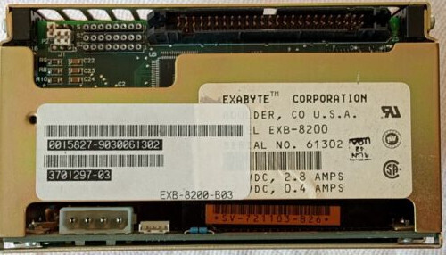 Exabyte Model EXB-8200 8MM Internes Bandlaufwerk SCSI High Quality Assembly - Bild 13 von 15
