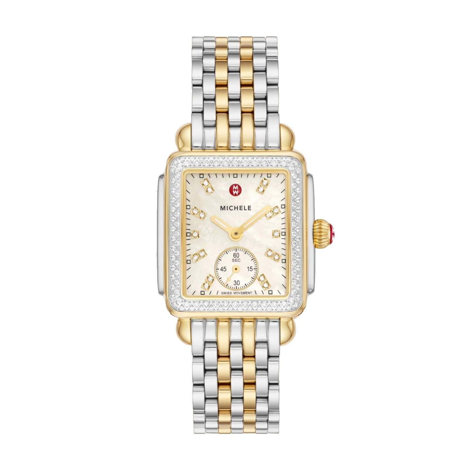 MICHELE Diamond Accent Analog Wristwatches
