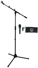 AKG P5I Handheld Dynamic Metal Vocal Microphone+Tripod Mic Stand w/Boom