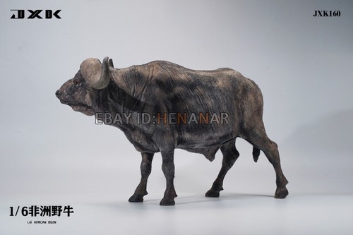 JXK Syncerus Caffer 1/6 Model Animal Figure Statue JXK160 - Picture 10 of 16