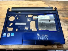 ACER ASPIRE ONE D250-1165 LAPTOP Touchpad Bezel and Keyboard Mount Color Blue