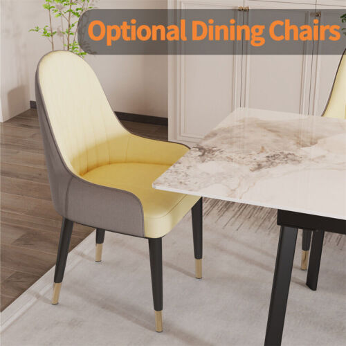 10-seat High Appearance Extendable Dining Table Sintered Stone 180cm Rectangular - Picture 15 of 19