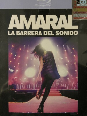 AMARAL ''LA BARRERA DEL SOUND'' SEHR SELTENE DOPPEL CD + BLU-RAY NEU / EINE SCHLECHTE ECKE