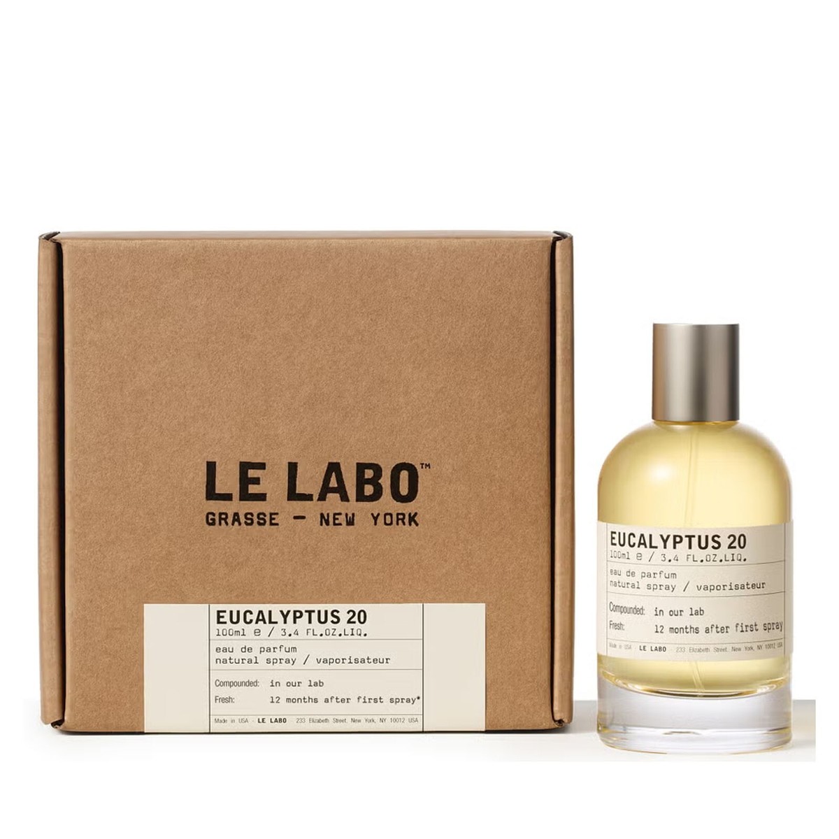 Le Labo EUCALYPTUS 20 Eau de Parfum Long Lasting Unisex