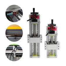 200mm Linear Stage Actuator Manual Sliding Table Ballscrew Rail Slide with Ruler