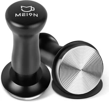 MEION Espresso Tamper 53.3mm Coffee Tamper, Calibrated Dual Spring Loaded Barist