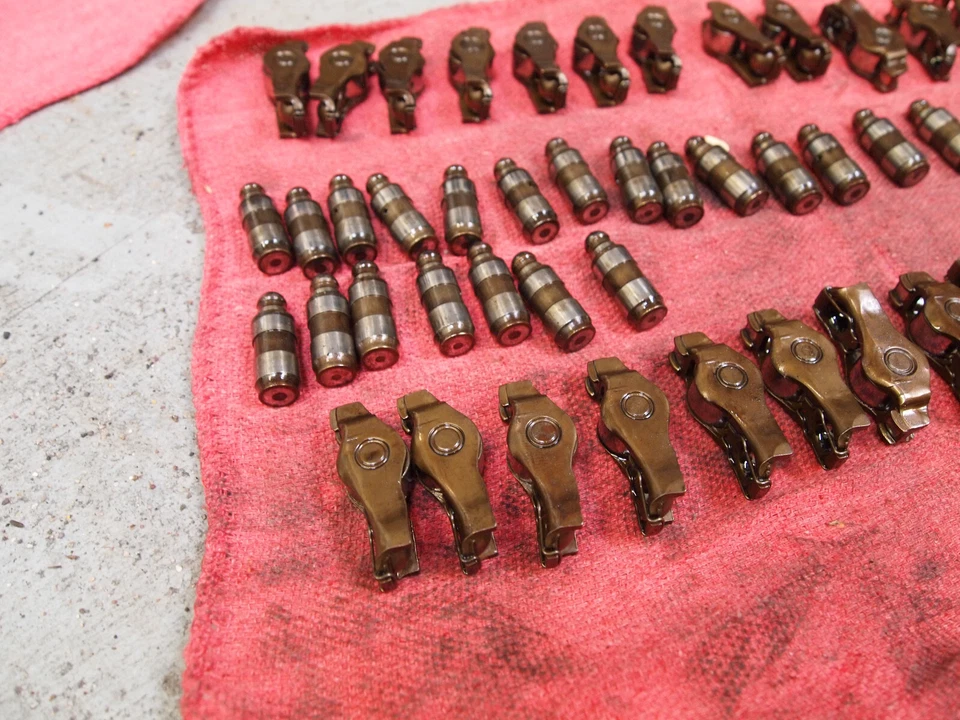 Juego completo de motor elevador de culata y brazo basculante BMW N54 Foto 2 de 4