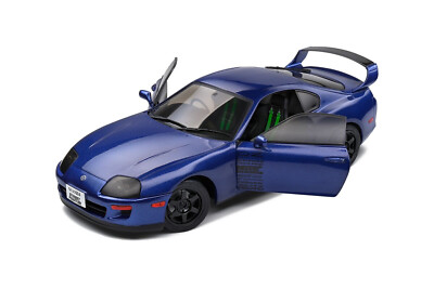 超美品！1/18京商Solido 80スープラ ミニカー 青 超美品！1/18京商Solido 80スープラ ミニカー 青