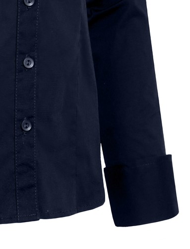 NE PEOPLE Damen 34 Farben Basic Tailored Langarm Button Down Shirt [NEUT04] - Bild 135 von 231