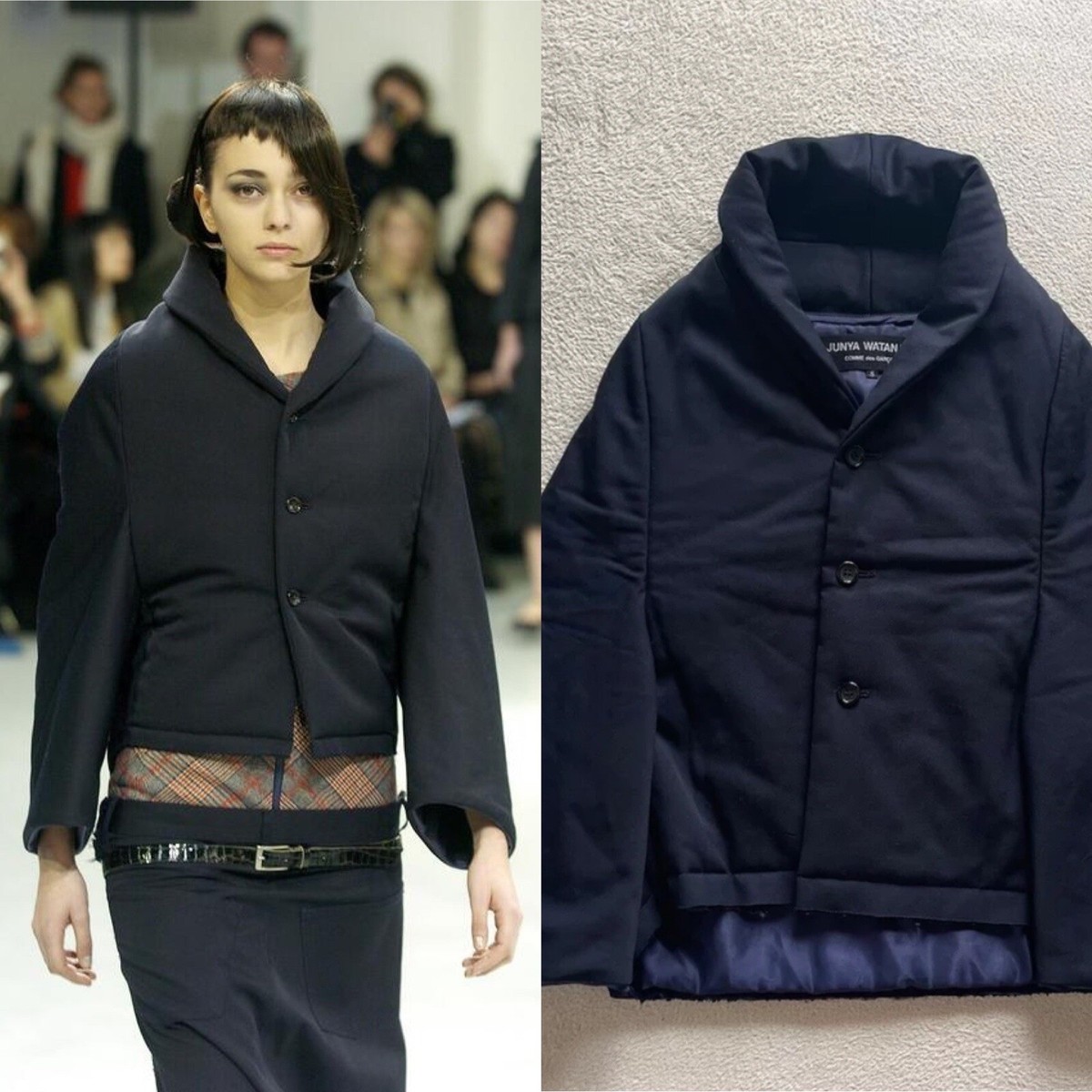 Junya Watanabe Comme Des Garcons Puffer Jacket AD2004 Junya Watanabe Comme Des Garcons Puffer Jacket AD2004
