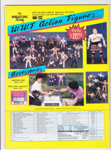 The Wrestler Magazine November 1988 Wrestling Lex Luger Ted DiBiase WWF NWA 80s - Picture 2 of 10