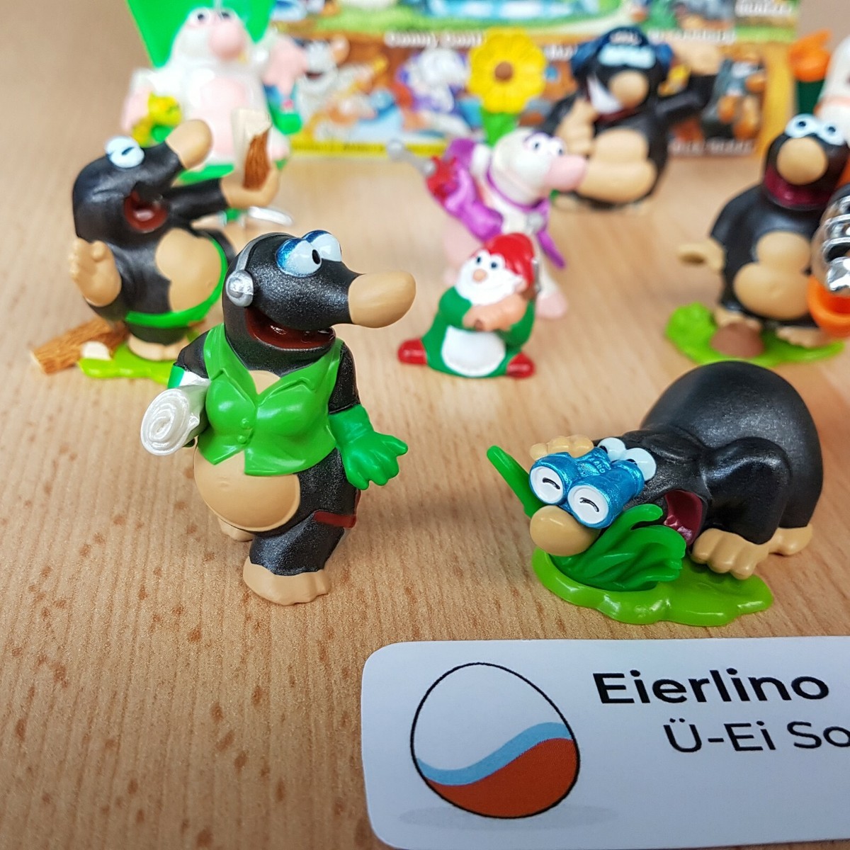 TOP KINDER SURPRISE SET + Mission Mole, Secret Agents + mint 1.3