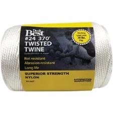 (48)-Do it Best #24 x 370 Ft. White Filament Nylon Twisted String Twine 301667