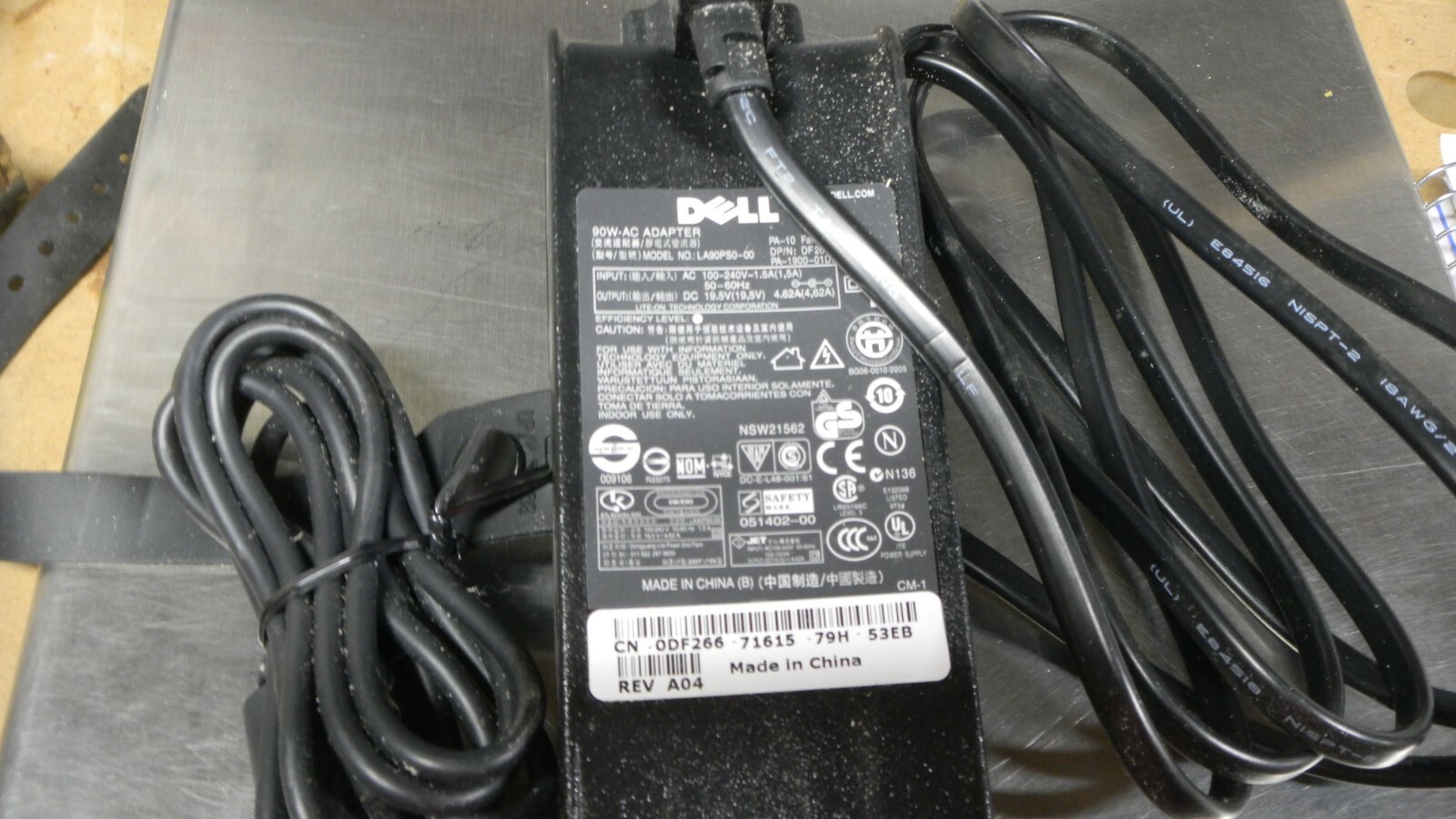 Dell Ac/Dc 90 Watt Adapter, PA-10 Family Model LA90PS0-00 | eBay