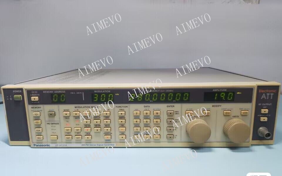 その他 Panasonic FS-PA1 1 PCS Panasonic VP-8131A AM/FM Stereo Signal Generator USED | eBay