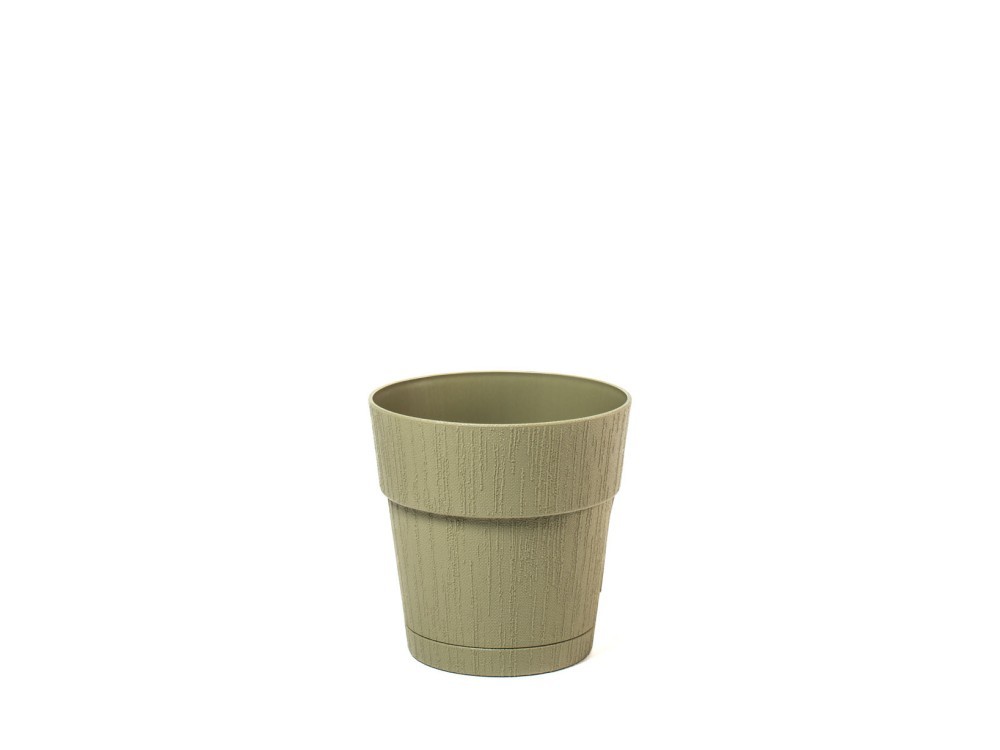 Stefanplast Ethica Pot In Recycled Plastic With Water Reserve 15 Cm