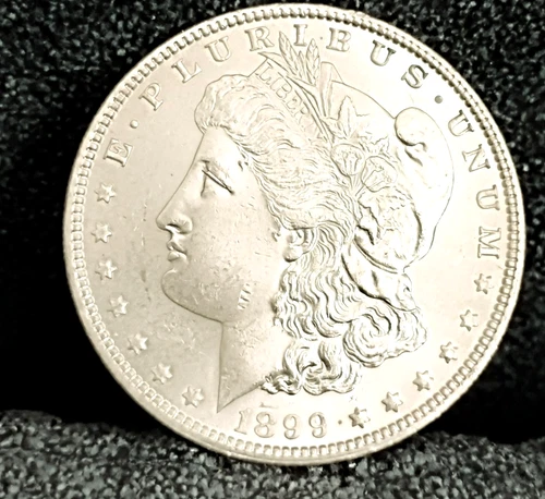 1899 Morgan Dollar MS++ in Grade White Coin Key Date 100% Original