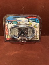 U.S. Divers Tempered Glass Scuba Diving Snorkeling Mask Blue Open Box