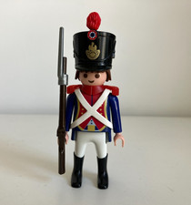 5 X Garde Soldat Vert Foncé Français Playmobil Napoléon Empreinte