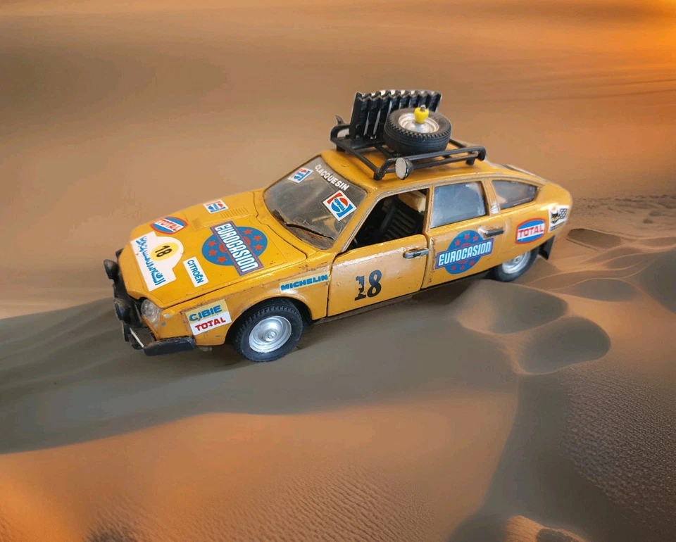 Polistil S38 Citroen CX 2200 1a Serie Rallye Maroc 1/25  Made in Italy - Immagine 2 di 4