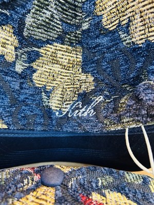 Kith x New York Mets 47 Fitted Hat Suede Brim “Grandma's Couch