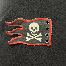 Lego Fabric Flag 8x5 Black Red Skull Flag Pirates 6289 6290 x376px4 3e