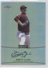 2015 Leaf Metal Draft Brett Lilek #BA-BL1 Auto 2q6