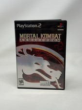 Mortal Kombat Armageddon PS2 PlayStation 2 Game + Case Black Label Pristine Disc