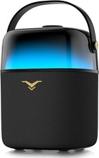 bluetooth Speakers, 50W 80W Peak Portable Wireless Speaker with 360-degree LED
