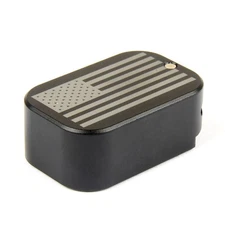 Flag Engraved Weighted  Magazine Base Pad Plate for Glock 9mm .357 .40 .45GAP