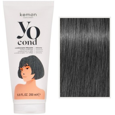 Kemon Yo Cond Anthracite Farbpflege-Balsam 200ml für alle Haartypen