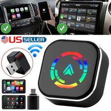 USB Auto Wireless CarPlay Adapter For Android Auto Wireless Dongle Plug ＆ Play
