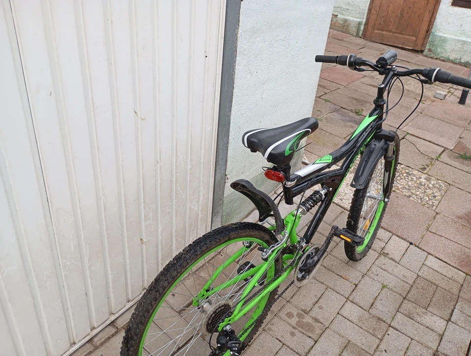 26 Zoll Fahrrad 21-Gang Grün Herren und Jungen - Bild 3 von 3