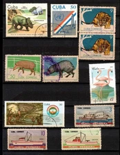  1cuba  Stamp, ZOO, worldwide collection lot