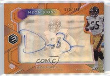 2020 Panini Elements Neon Signs Orange 75/125 Devin Bush II #NS-DB Auto 04u9