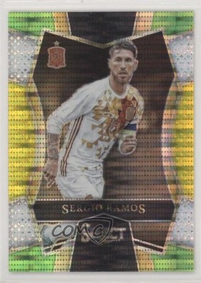 2016-17 Panini Select Mezzanine Multi-Color Prizm Sergio Ramos #147 00e8