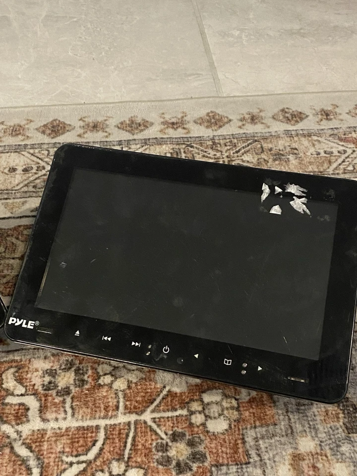 Pyle Portable Car DVD Player  (2 Pack) (For Parts) Untested PLHRDVD90KT - Image 4 of 4