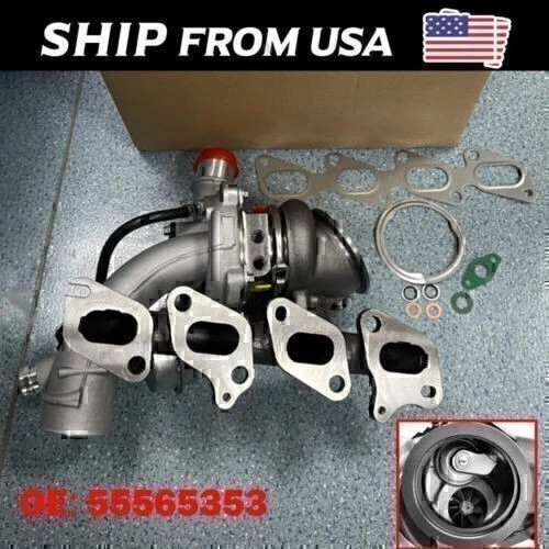 Turbocompresor NUEVO para Chevy Cruze Sonic Trax y Buick Encore 55565353 1,4 L Foto 3 de 4