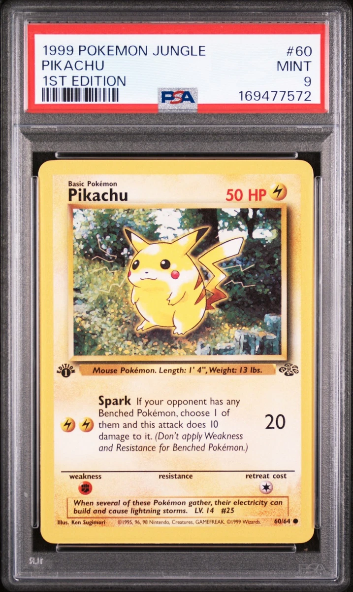 25+ Pikachu Pokémon TCG Professional Sports Authenticator (PSA