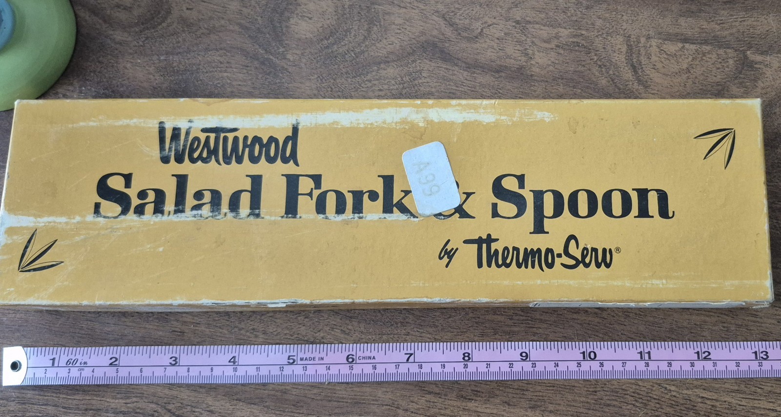 Vtg. Salad Fork & Spoon Westwood by Thermo-Serv Made in USA
