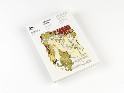 Alphonse Mucha Writing Paper & Note Pad A5