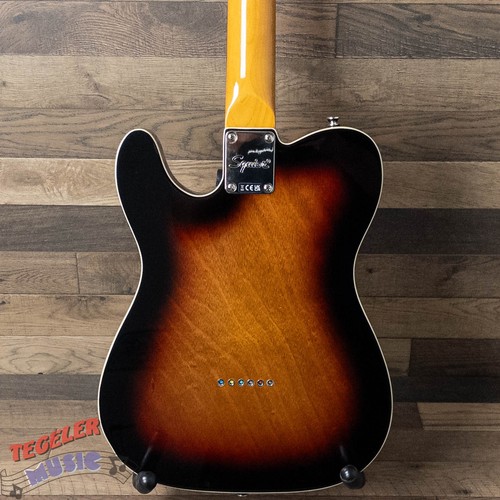 USATO-Squier Classic Vibe 60's Custom Telecaster Chitarra elettrica, 3 toni Sunburst - Foto 5 di 9